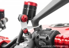 CNC Racing Alu - Schrauben Set Ausgleichsbehälter für viele Ducati
